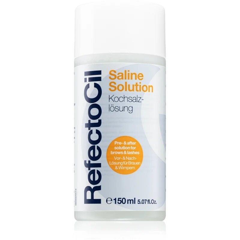 RefectoCil Saline Solution raztopina za razmastitev obrvi in trepalnic 150 ml