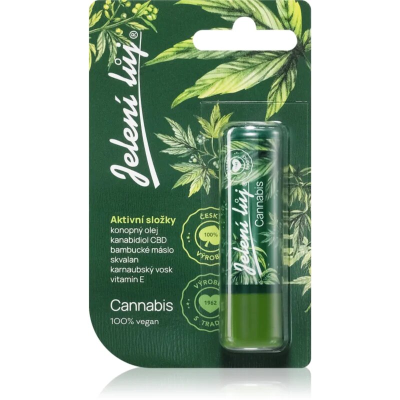 Regina Jelení lůj Cannabis mazilo za ustnice s konopljinim oljem 4.5 g
