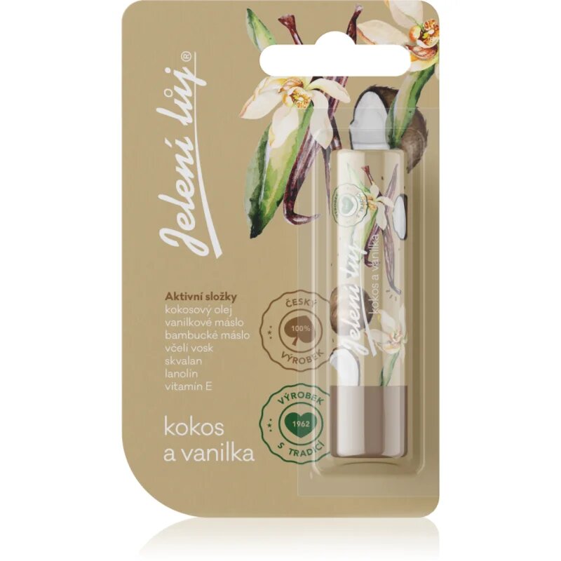 Regina Jelení lůj Coconut & Vanilla mazilo za ustnice 4.5 g
