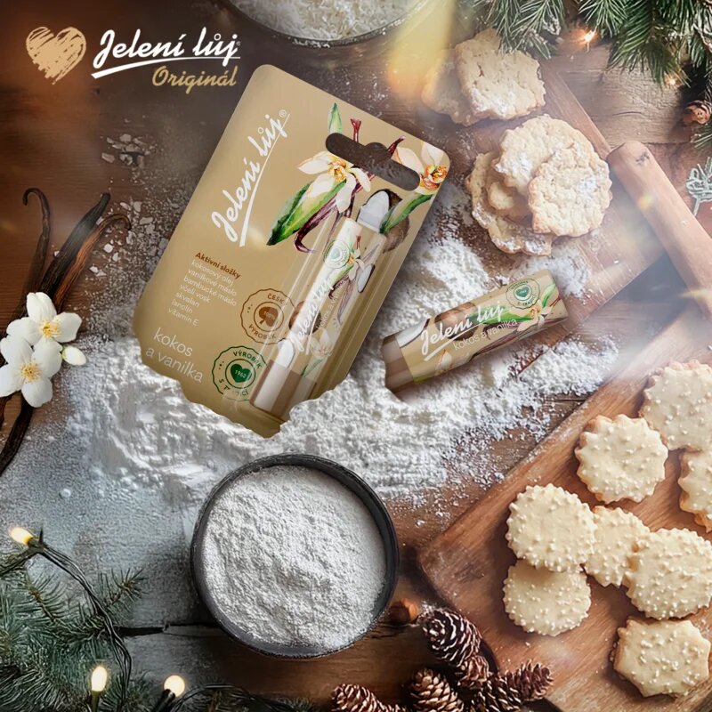 Regina Jelení lůj Coconut & Vanilla mazilo za ustnice 4.5 g