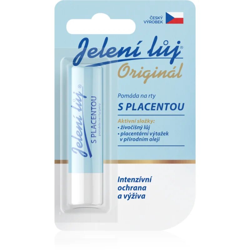Regina Jelení lůj Original balzam za ustnice s placento 4.5 g