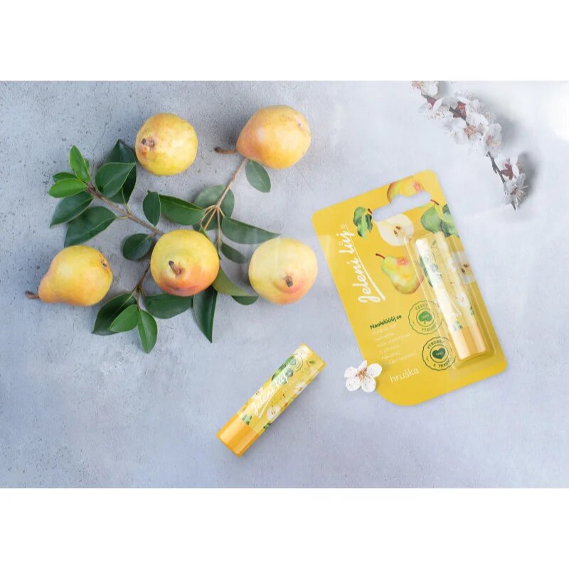 Regina Jelení lůj Pear mazilo za ustnice z vonjem hruške 4.5 g