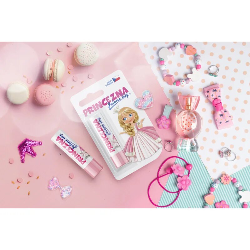 Regina Jelení lůj Princess mazilo za ustnice dišave Bubble Gum 4.8 g