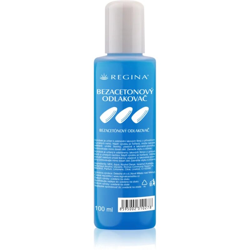 Regina Nails odstranjevalec laka za nohte brez acetona 100 ml
