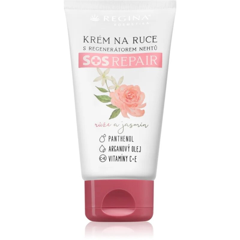 Regina SOS Repair regeneracijska krema za roke in nohte dišave Rose & Jasmine 50 ml