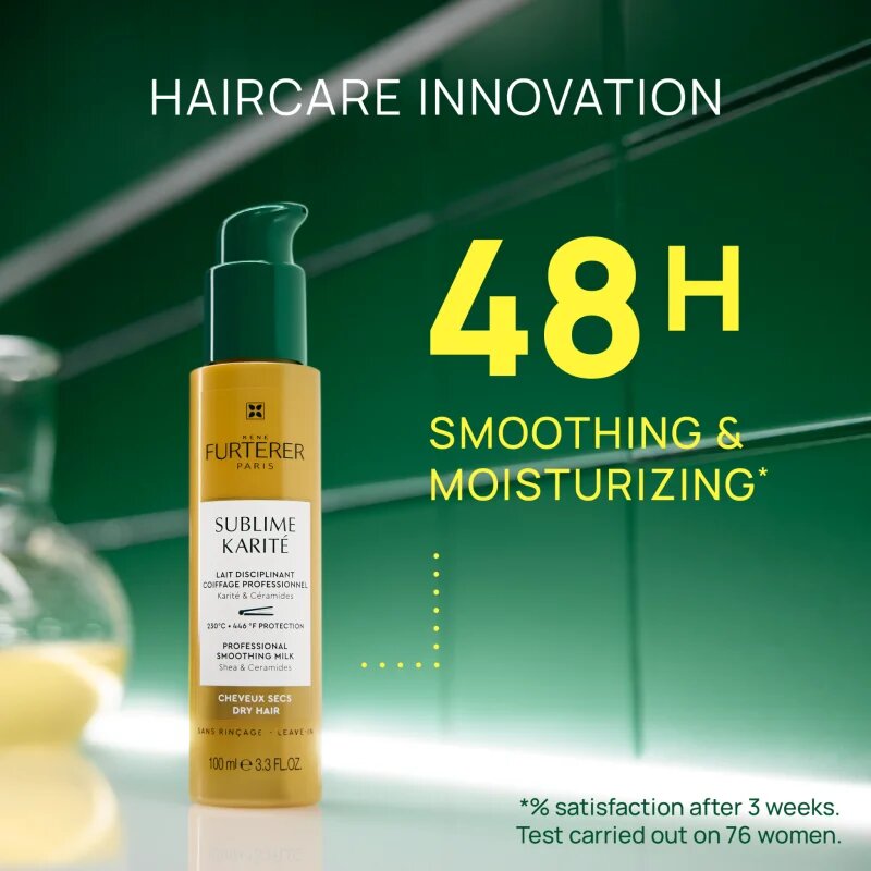 René Furterer Sublime Karité Professional smoothing milk kremasta nega brez izpiranja za suhe lase 100 ml
