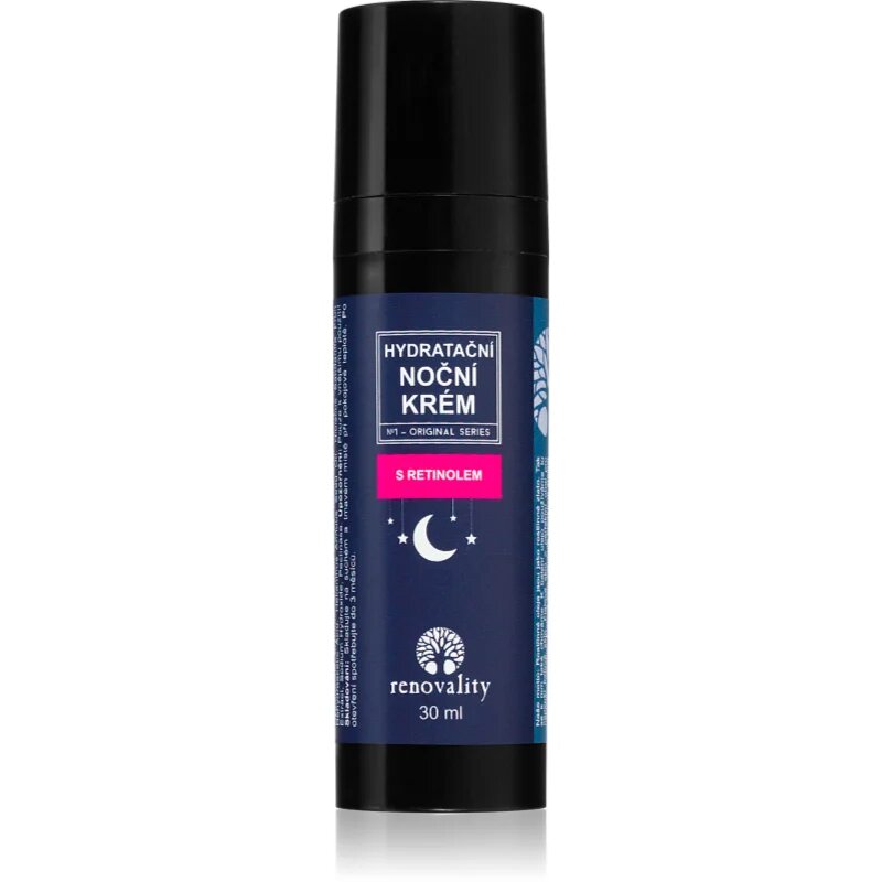 Renovality Hydrating night cream with retinol krema proti gubam 30 ml