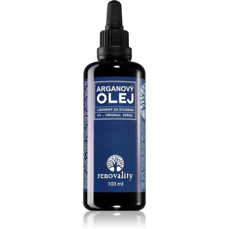 Renovality Original Series Cold-pressed argan oil olje za obraz za vse tipe kože 100 ml