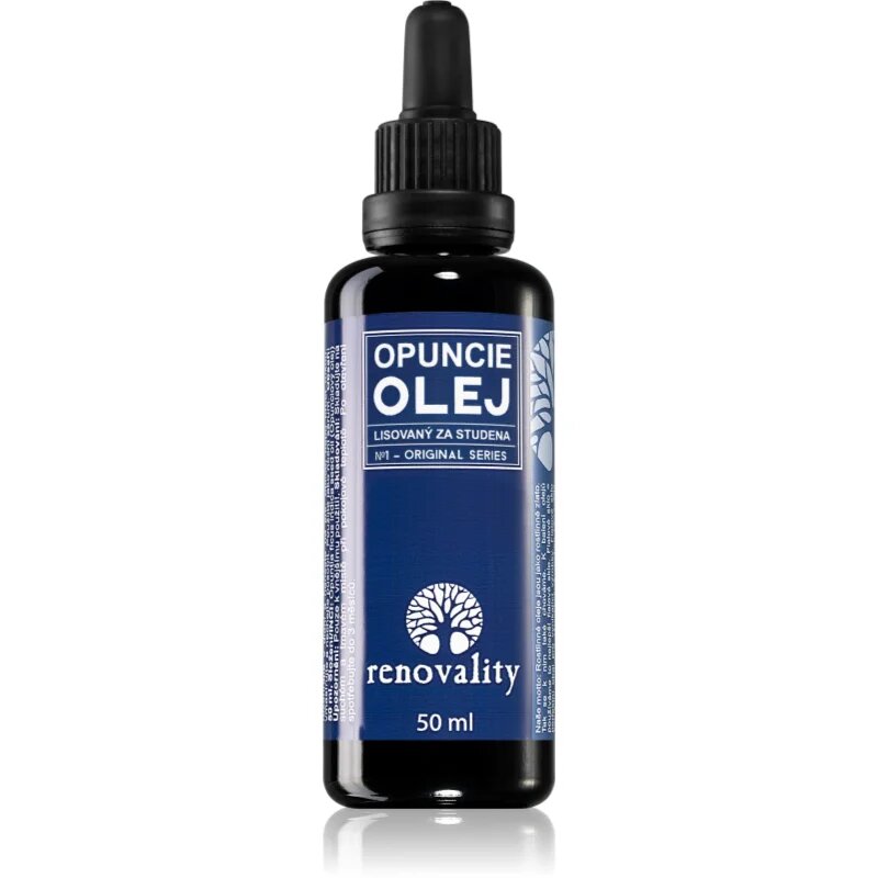 Renovality Original Series Cold-Pressed Opuntia Oil olje za obraz za suho in mešano kožo 50 ml