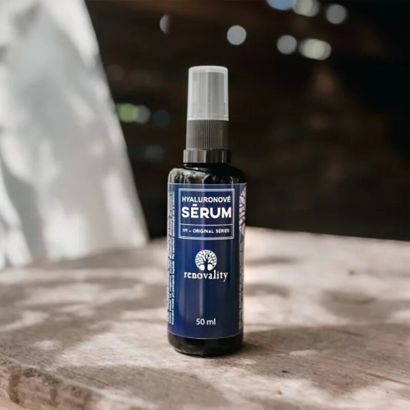 Renovality Original Series Hyaluronic Serum PURE serum za obraz za vse tipe kože 50 ml