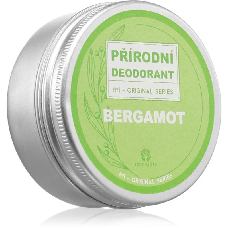 Renovality Original Series Natural Deodorant trdi deodorant z vonjem Bergamot 50 ml