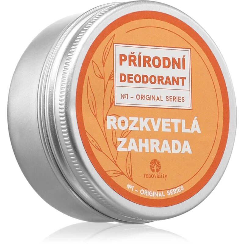 Renovality Original Series Natural Deodorant trdi deodorant z vonjem Blooming Garden 50 ml