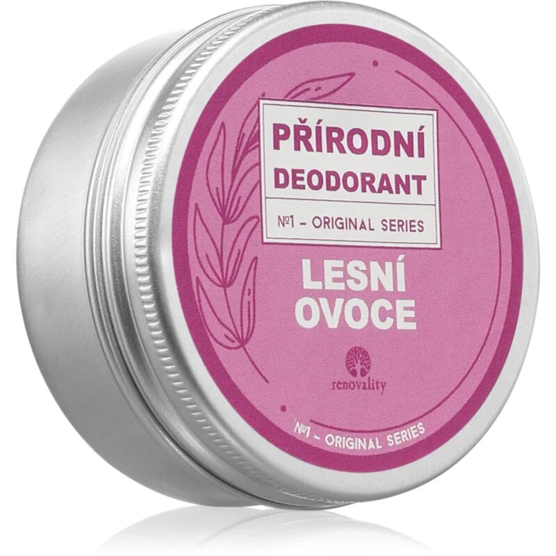Renovality Original Series Natural Deodorant trdi deodorant z vonjem Forest Fruits 50 ml