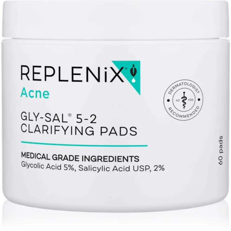 Replenix Acne čistilne blazinice 60 ml