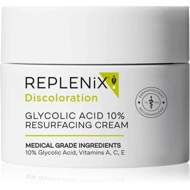 Replenix Discoloration krema za obraz z glikolno kislino 50 g