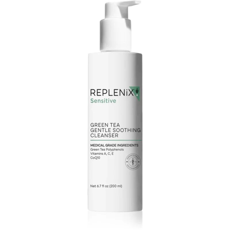 Replenix Sensitive čistilni pripravek z zelenim čajem 200 ml