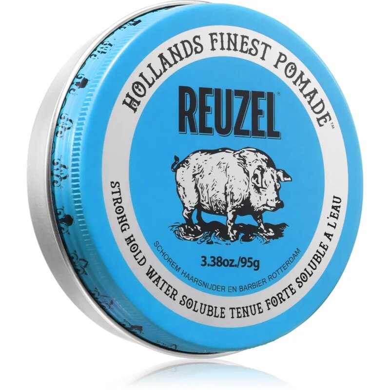 Reuzel Blue Water Soluble Strong Hold pomada za lase 95 g