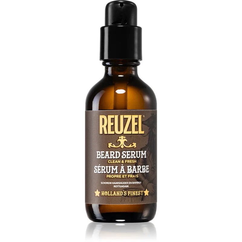 Reuzel Clean & Fresh Beard Serum globinsko hranilni in vlažilni serum za brado 50 g
