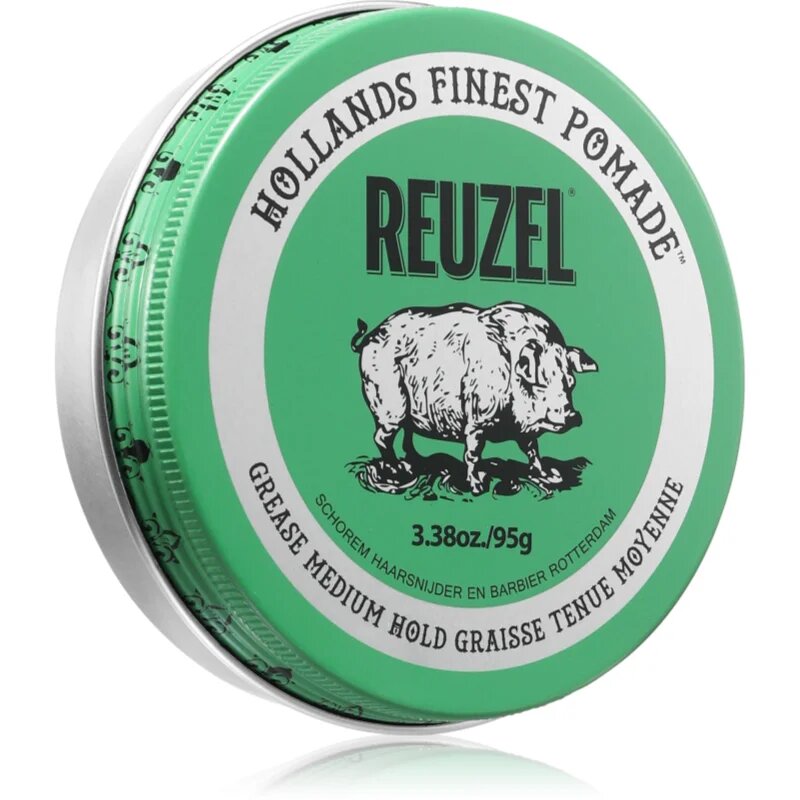 Reuzel Green Grease Medium Hold pomada za lase 95 g