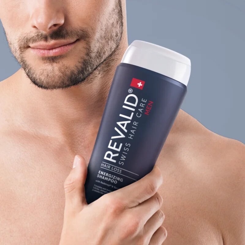 Revalid Energizing Shampoo Men energijski šampon proti izpadanju las za moške 200 ml