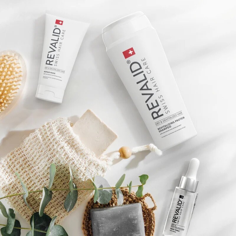 Revalid Hair Tonic poživljajoči tonik s kofeinom za pospeševanje rasti las 4x30 ml