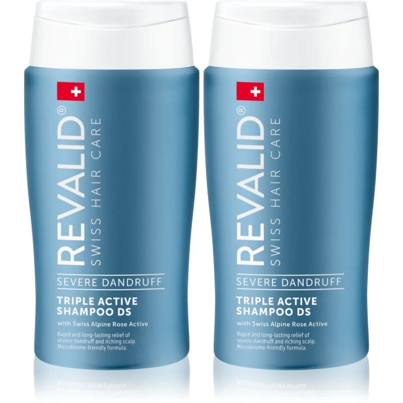 Revalid Triple Active Shampoo DS Duo Pack set proti prhljaju