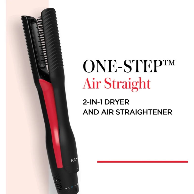 Revlon Beauty Salon One-Step Air Straightener Dryer & Styler krtača za likanje las 1 kos
