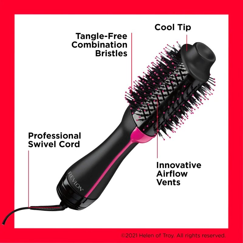 Revlon Beauty Salon One-Step Hair Dryer & Volumiser kodralnik-sušilnik 1 kos