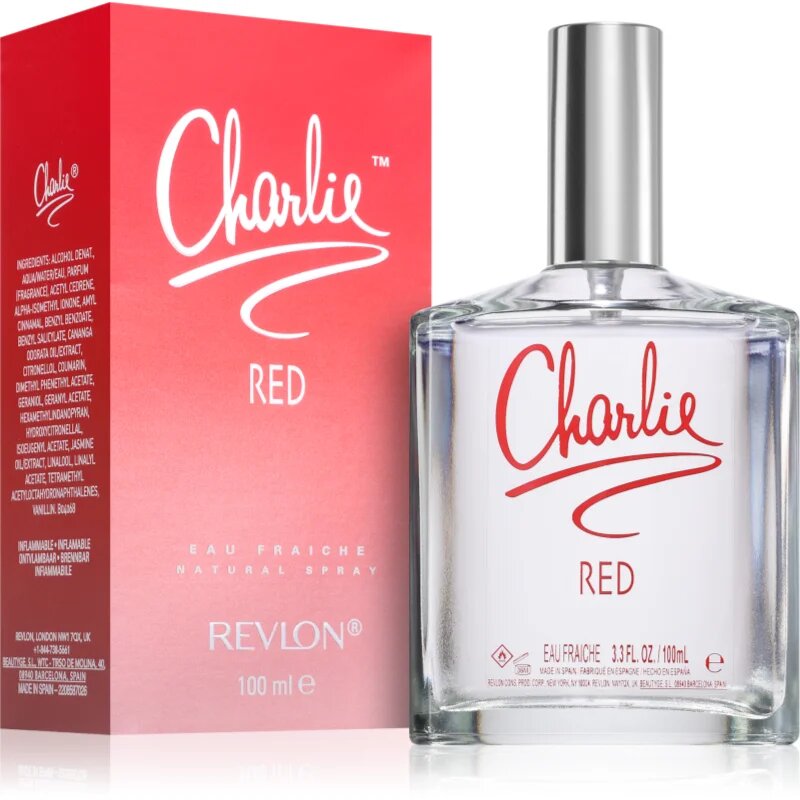 Revlon Charlie Red Eau Fraiche toaletna voda za ženske 100 ml