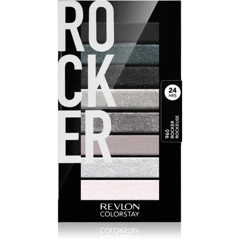 Revlon Cosmetics ColorStay™ Looks Book paleta senčil za oči odtenek 960 Rocker 3 g