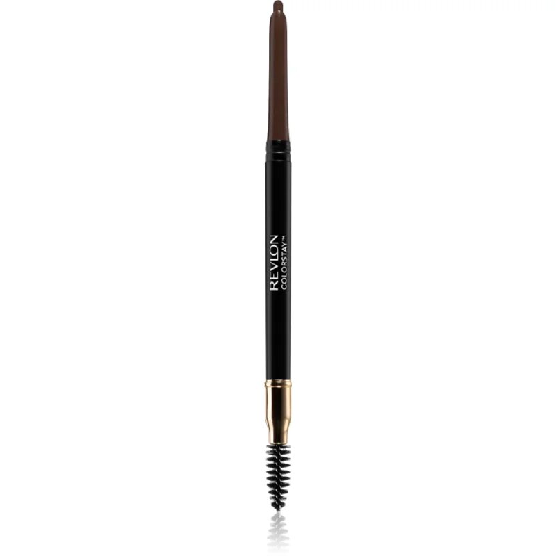 Revlon Cosmetics ColorStay™ obojestranski svinčnik za obrvi s krtačko odtenek 220 Dark Brown 035 g
