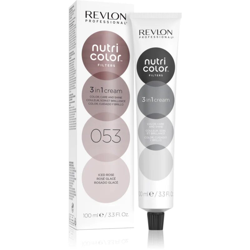 Revlon Professional Nutri Color Filters Metal-Ice hranilna maska za profesionalno uporabo 100 ml