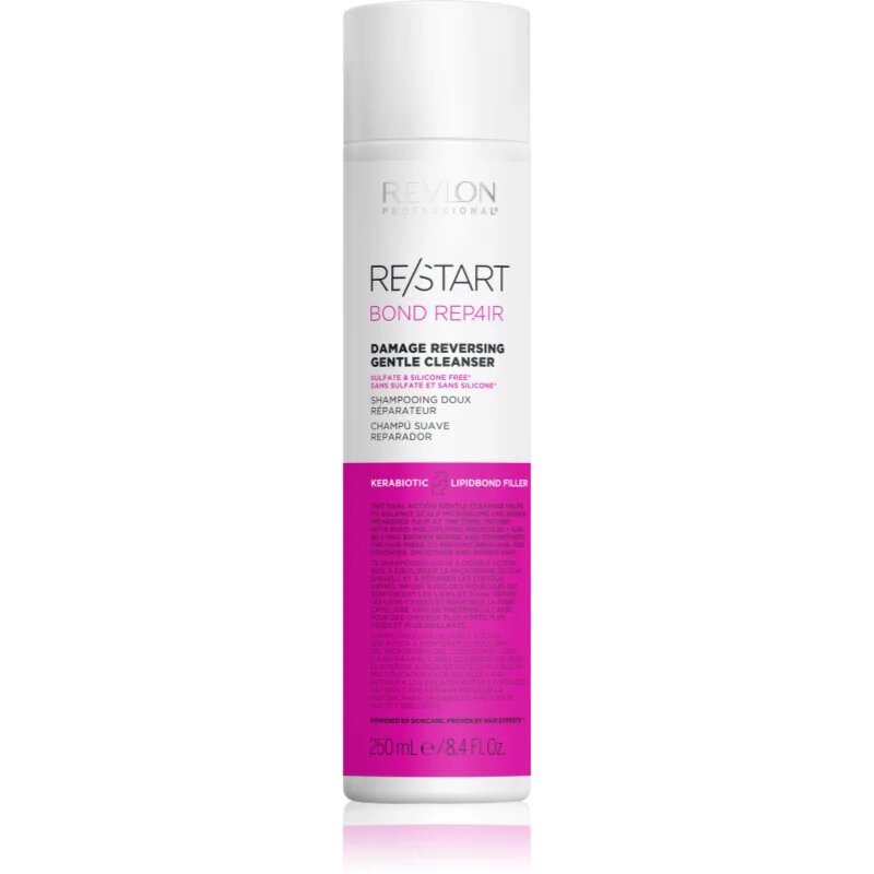 Revlon Professional Re/Start BOND REPAIR Damage Reversing Gentle Cleanser obnovitveni šampon za poškodovane lase 250 ml