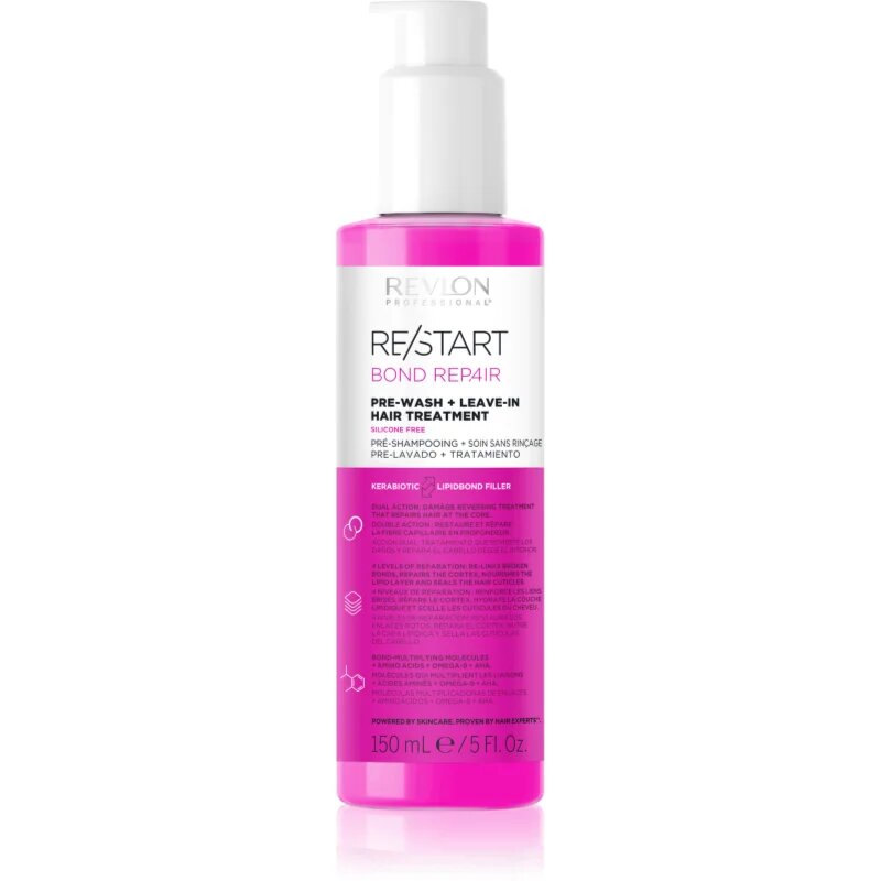 Revlon Professional Re/Start Bond Repair Pre-Wash Leave-In večnamenska nega za lase za poškodovane lase 150 ml