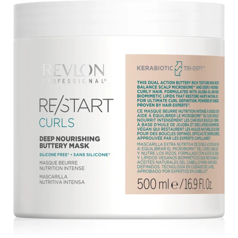 Revlon Professional Re/Start Curls hranilna maska za valovite in kodraste lase 500 ml