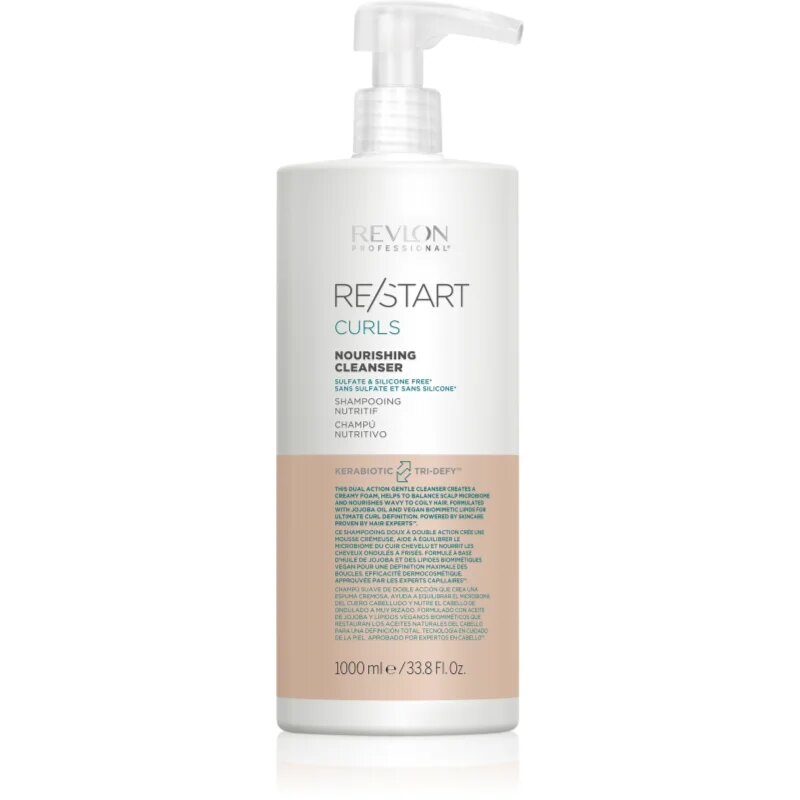 Revlon Professional Re/Start Curls šampon brez sulfatov za valovite in kodraste lase 1000 ml