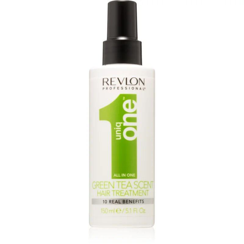 Revlon Professional UniqOne All In One Green Tea Scent Hair Treatment nega brez spiranja v pršilu 150 ml