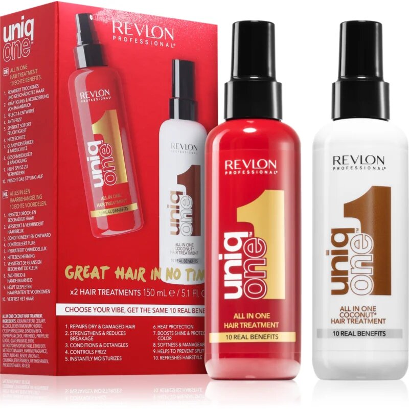 Revlon Professional UniqOne Hair Treatment Pack darilni set za lase 1 kos
