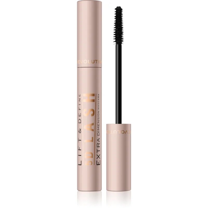 Revolution 5D Lash Extra maskara za dolge in polne trepalnice odtenek Jet Black 14 ml