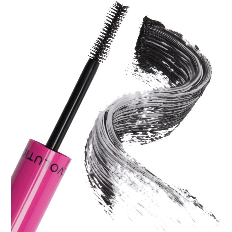 Revolution 5D Lash Whip Lift podaljševalna maskara za polne trepalnice odtenek Black 12 ml