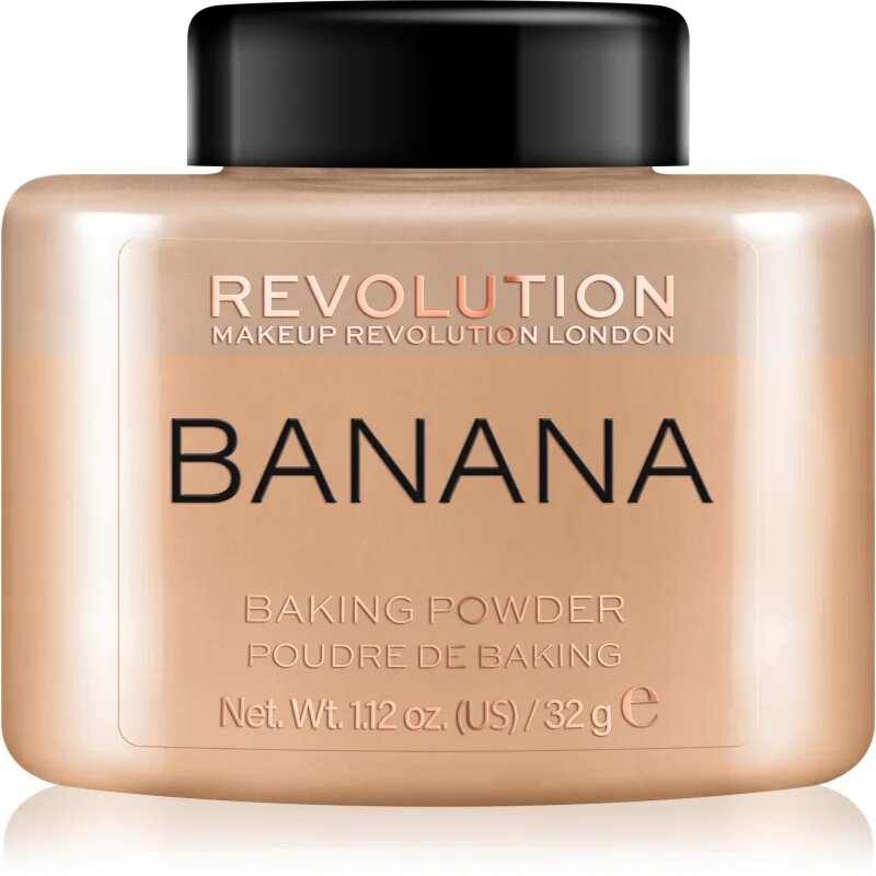 Revolution Baking Powder puder v prahu odtenek Banana 32 g