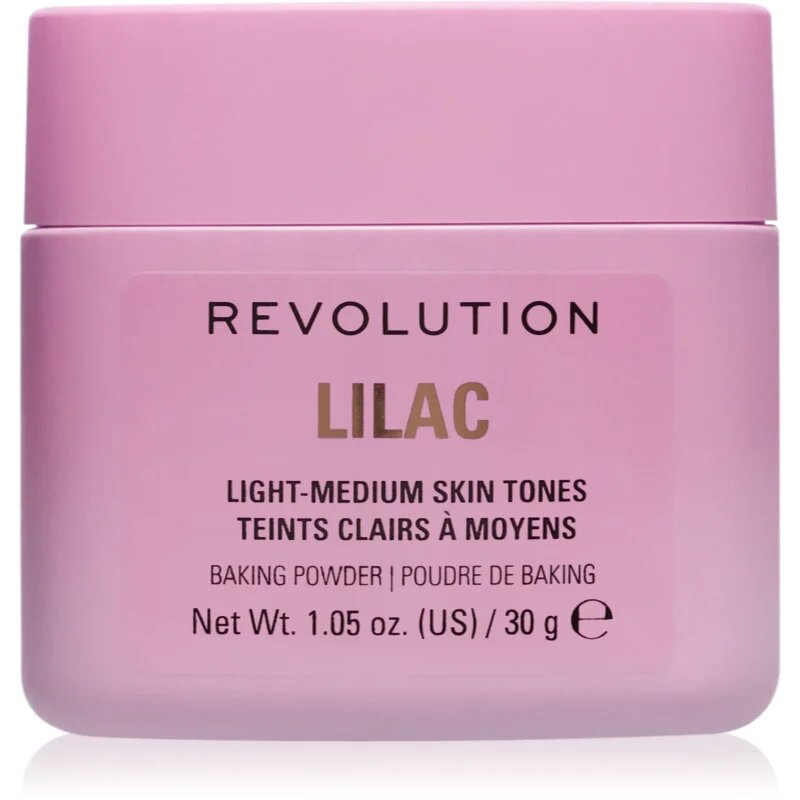 Revolution Baking Powder puder v prahu odtenek Sweet Lilac 30 g