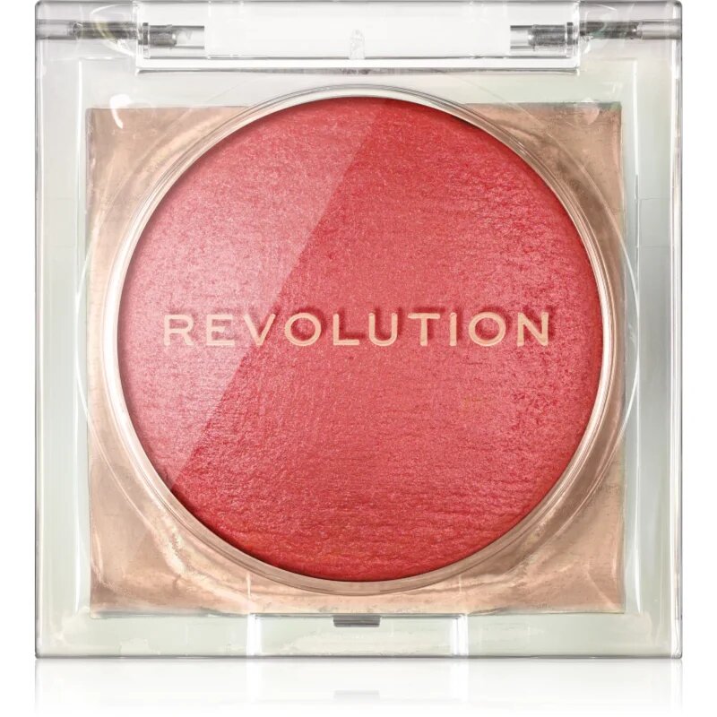 Revolution Beam Bright Blush Rdečilo za posvetlitev odtenek Peach Pop 2.8 g