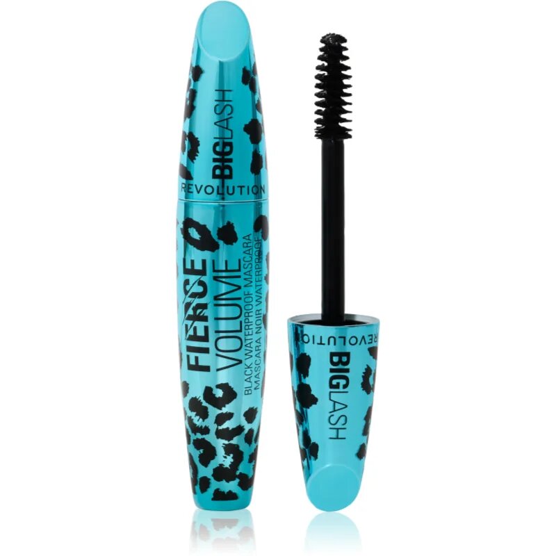 Revolution Big Lash Fierce Volume vodoodporna maskara za volumen odtenek Black 9 g