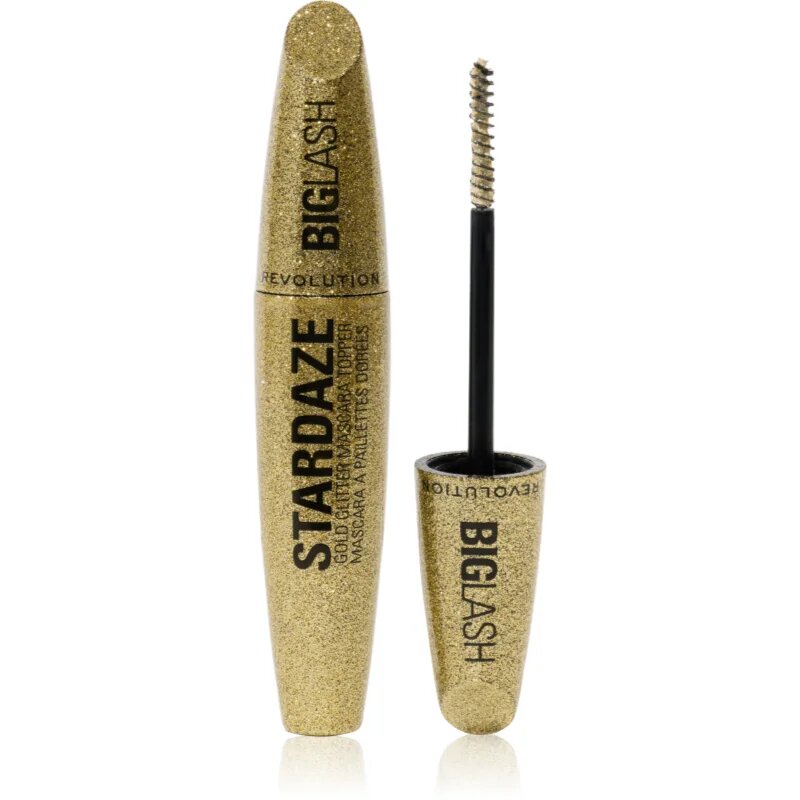 Revolution Big Lash Stardaze maskara za trepalnice in obrvi odtenek Stardust Gold 9 g