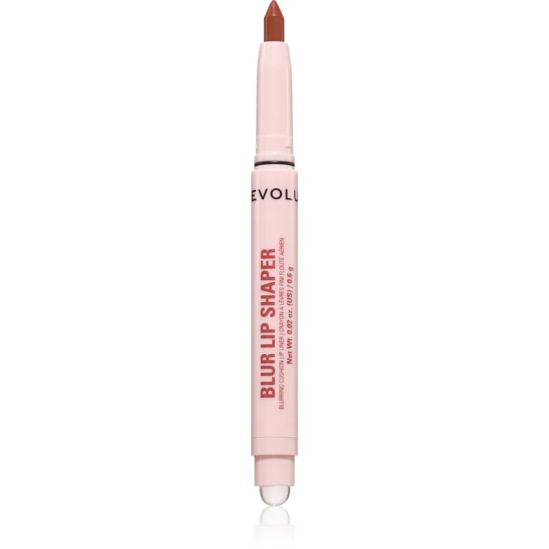 Revolution Blur Lip Shaper črtalo za ustnice z aplikatorjem odtenek Misty Taupe 0.6 g