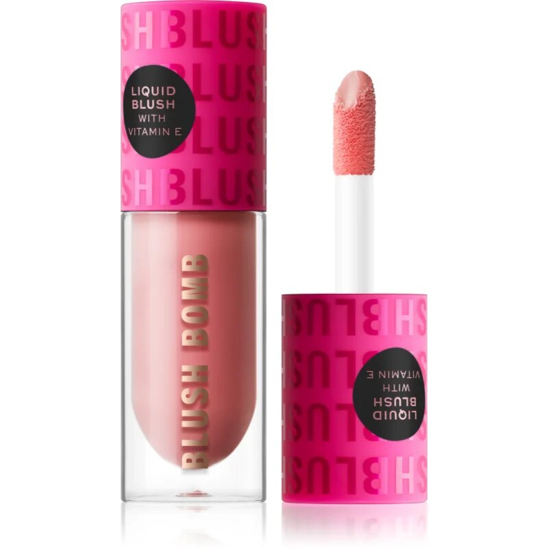Revolution Blush Bomb kremasto rdečilo odtenek Dolly Rose 4.6 ml