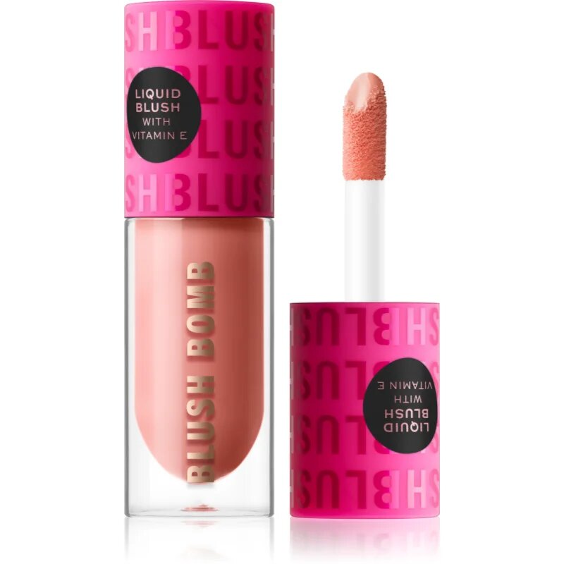 Revolution Blush Bomb kremasto rdečilo odtenek Peach Filter 4.6 ml