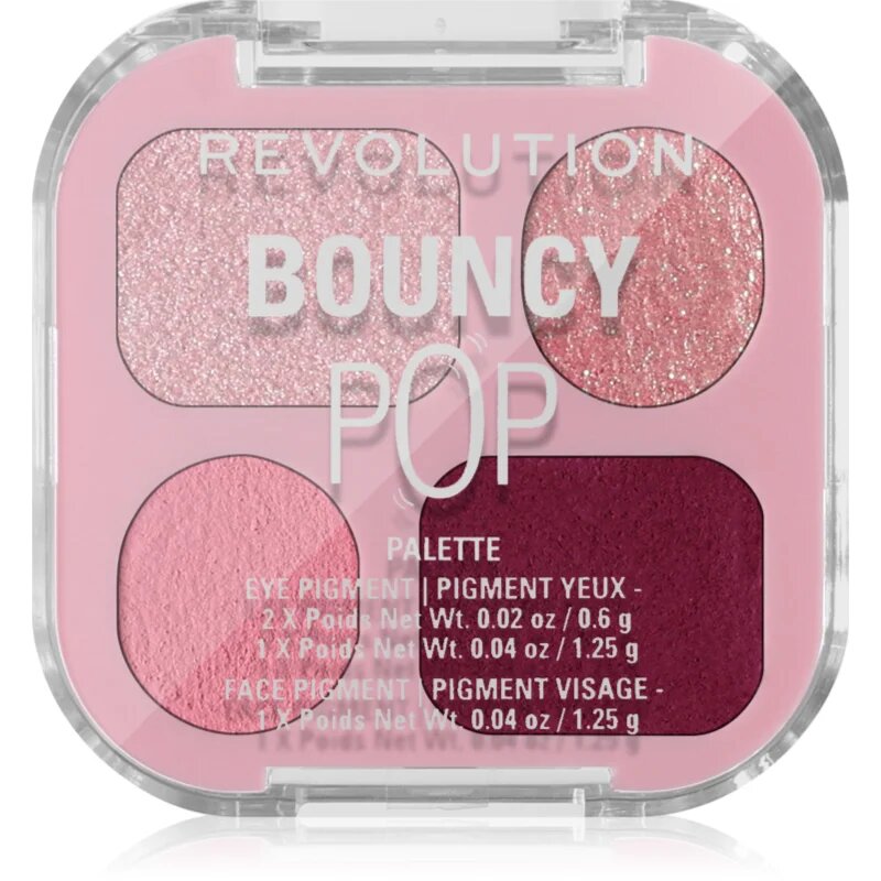 Revolution Bouncy POP Palette paleta senčil za oči odtenek Dream 1 kos