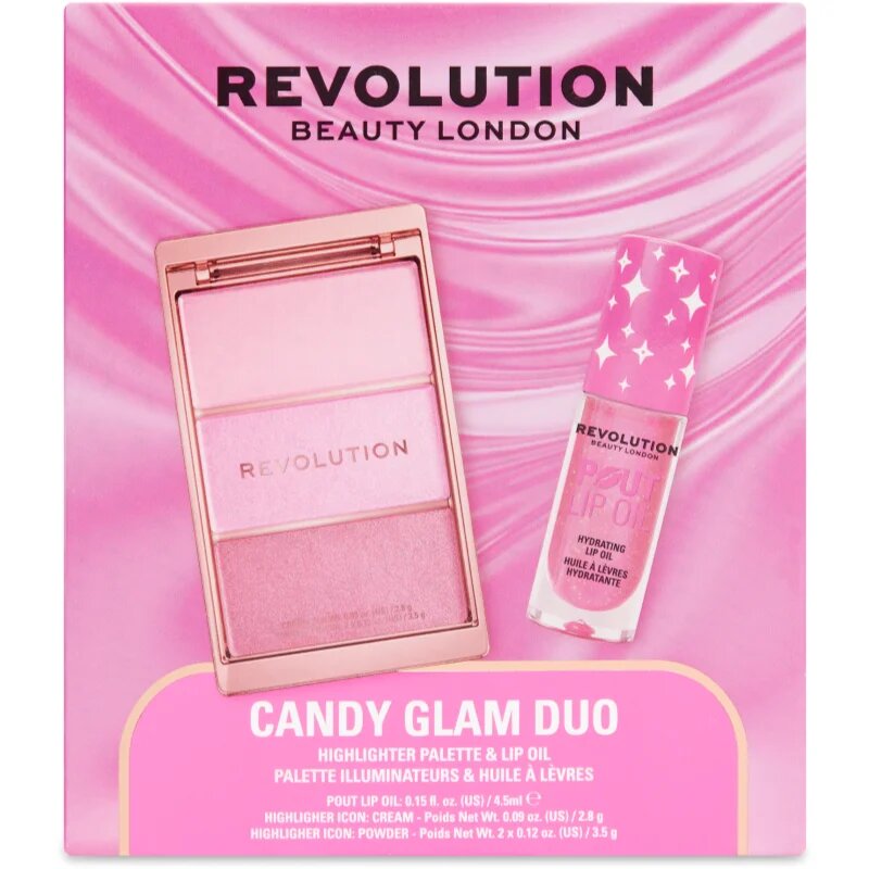 Revolution Candy Glam Duo darilni set za ženske 1 kos